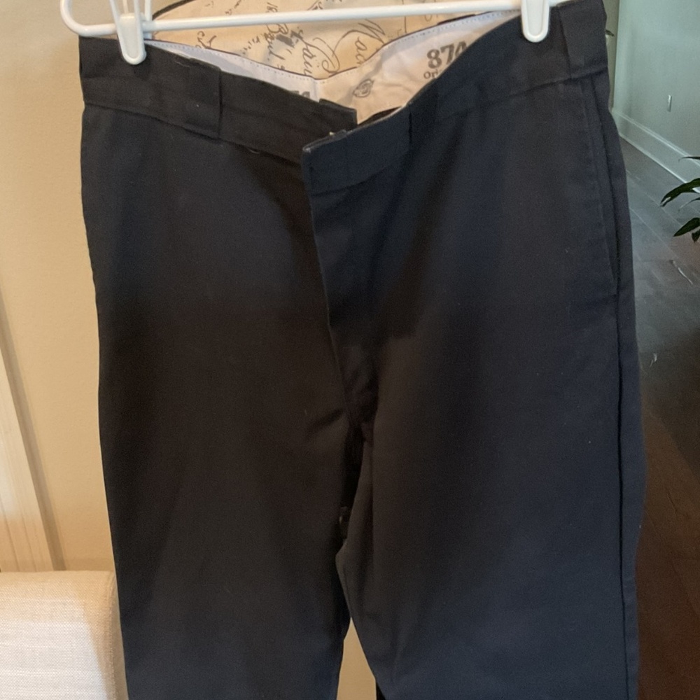 Men's Dickies Black Work Pants - 874 Original Fit - 36x34